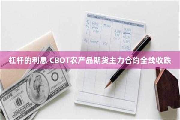 杠杆的利息 CBOT农产品期货主力合约全线收跌