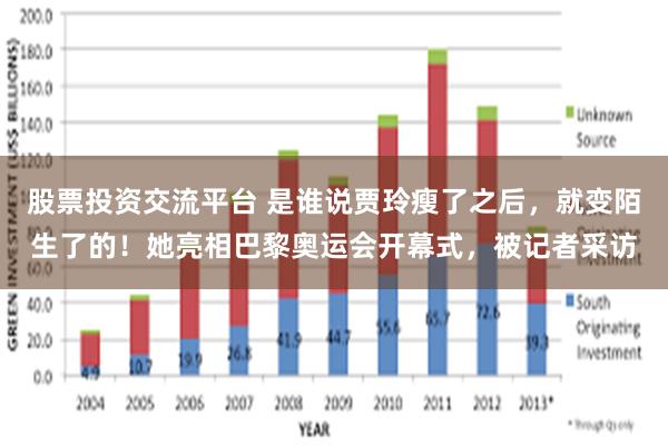 股票投资交流平台 是谁说贾玲瘦了之后，就变陌生了的！她亮相巴黎奥运会开幕式，被记者采访